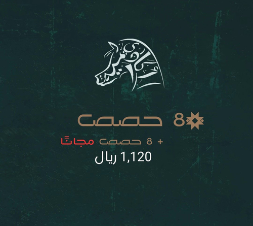  باقة 8 حصص +8 مجانا